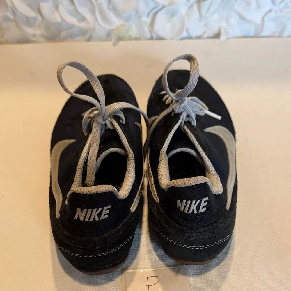 Nike Black and Light Gray Low-Top Sneakers